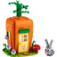 Casa-Zanahoria del conejo de Pascua