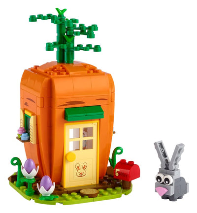 Casa-Zanahoria del conejo de Pascua