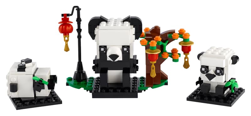 Pandas del Año Nuevo Chino