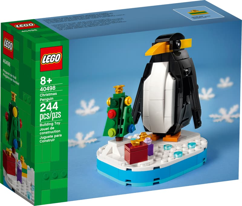 Pingüino de Navidad