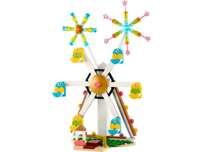 Celebración: Noria y Fuegos Artificiales