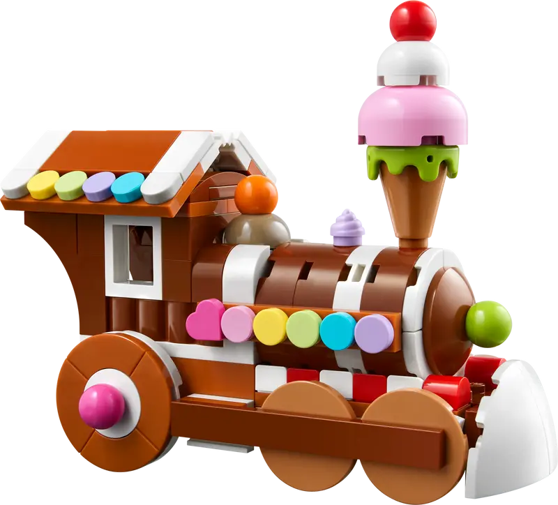 Colección Celebraciones: Adorno de Tren de Galleta