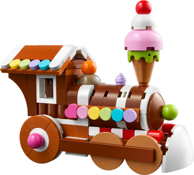 Colección Celebraciones: Adorno de Tren de Galleta