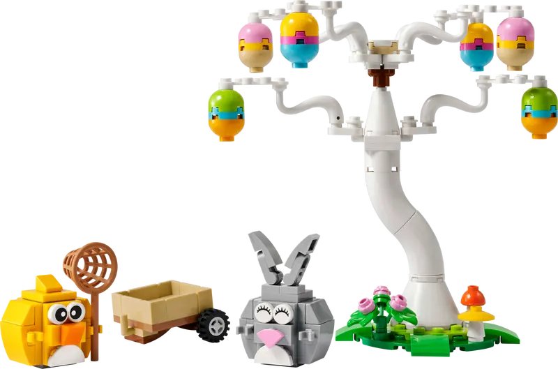 Búsqueda de Huevos de Pascua del Conejo y el Pollito