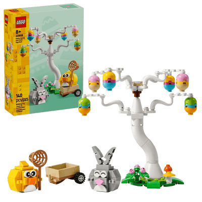 Búsqueda de Huevos de Pascua del Conejo y el Pollito
