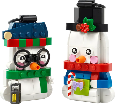 Adornos de Muñecos de Nieve