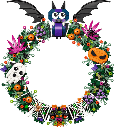 Corona de Halloween