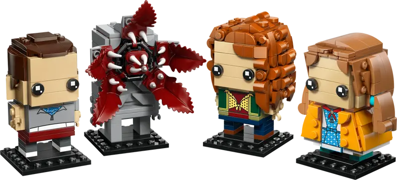 Figuras de Once, Max, Demogorgon y Holly