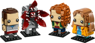 Figuras de Once, Max, Demogorgon y Holly