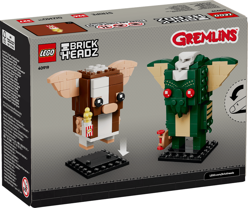 Figuras de los Gremlins Gizmo™ y Stripe