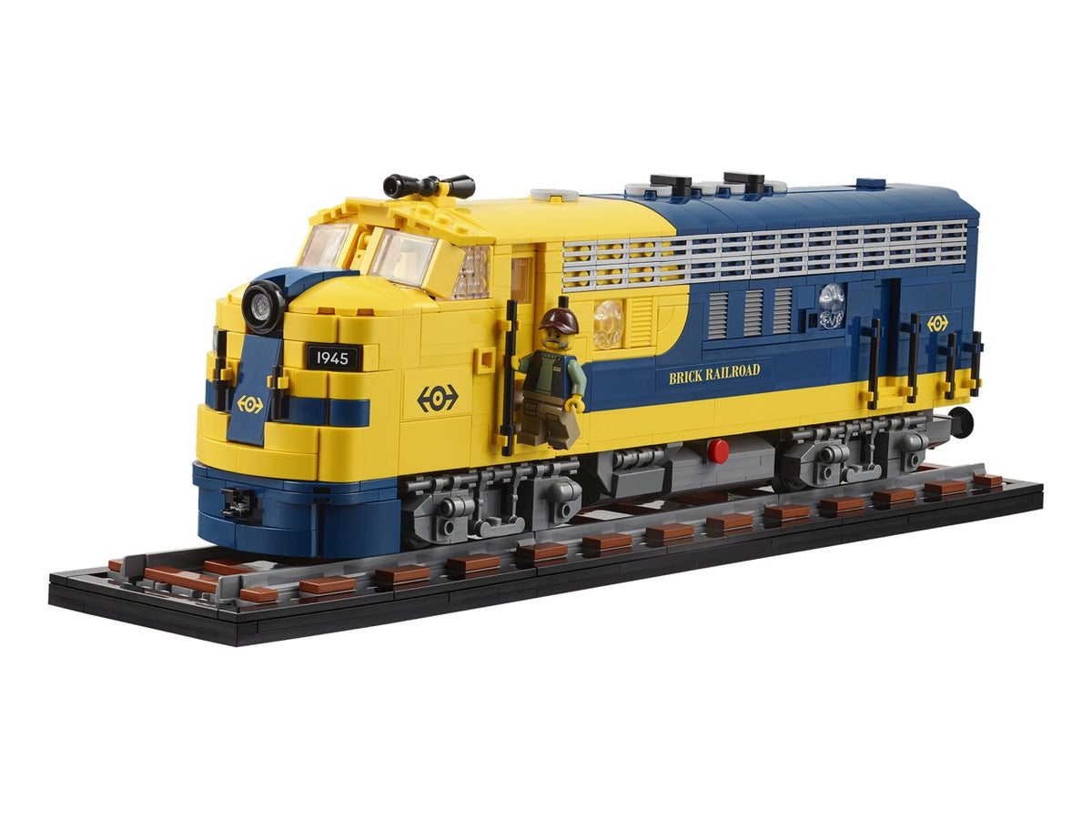 Brick Railroad Locomotive - Bricklink