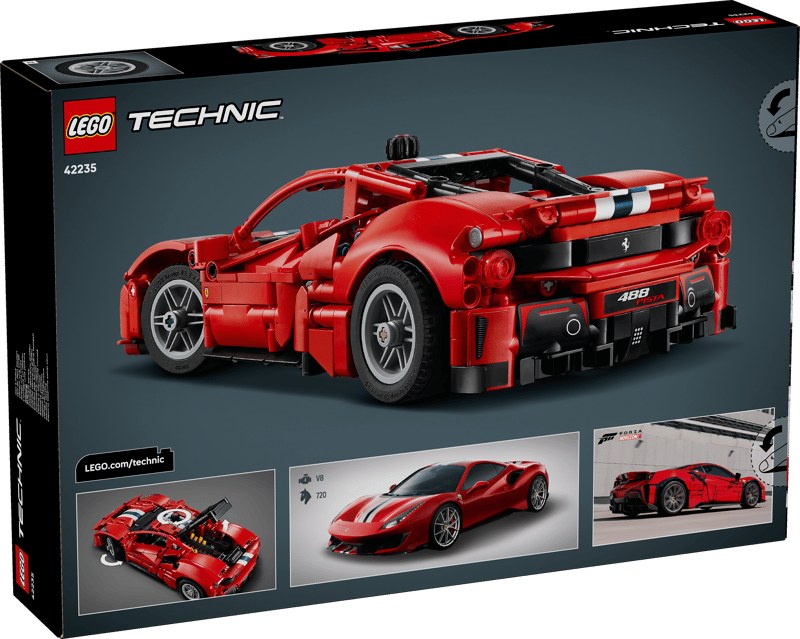 Coche Ferrari 488 Pista
