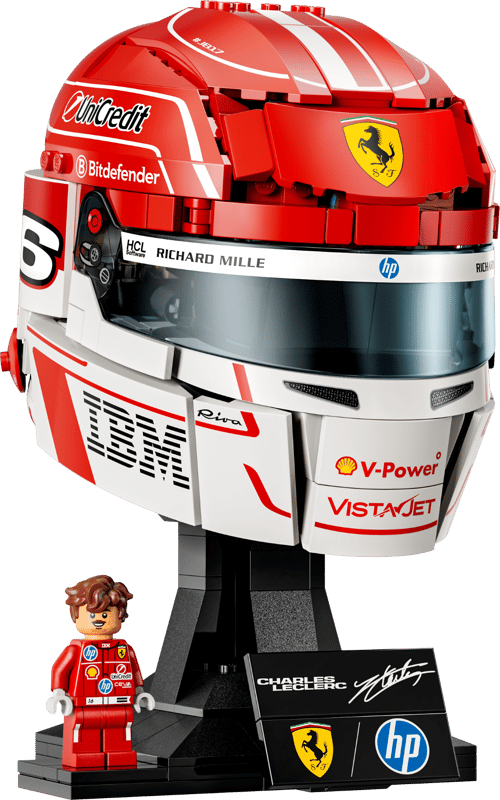 Scuderia Ferrari HP: Casco de Charles Leclerc