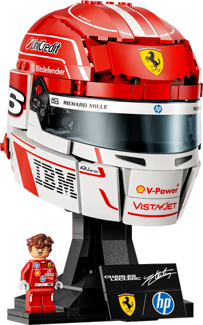 Scuderia Ferrari HP: Casco de Charles Leclerc