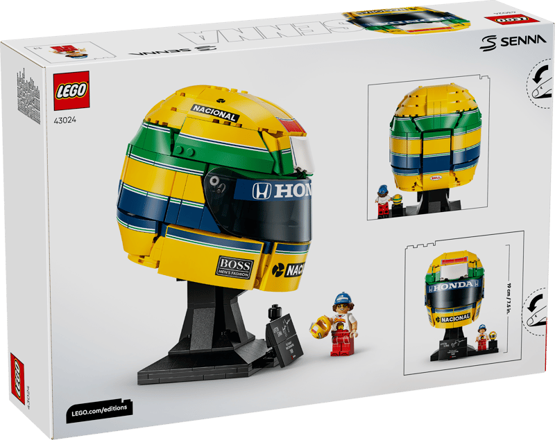 Casco de Ayrton Senna
