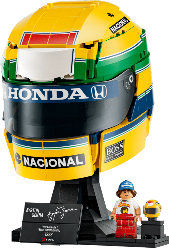 Casco de Ayrton Senna