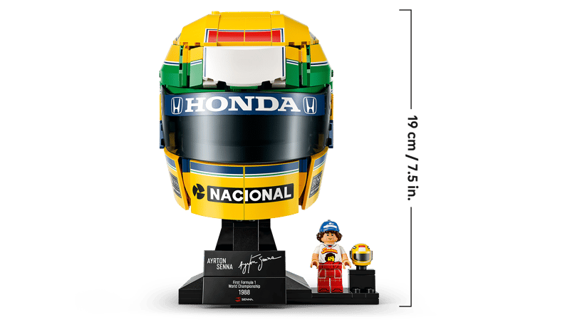 Casco de Ayrton Senna
