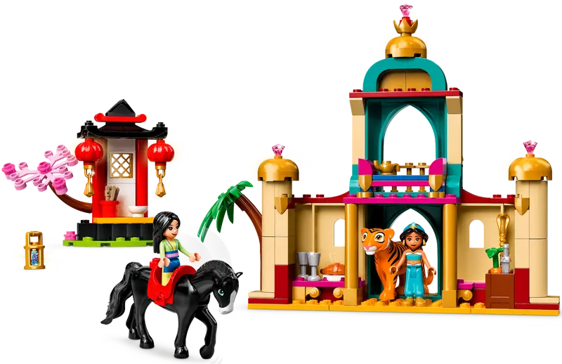 Aventura de Jasmine y Mulán