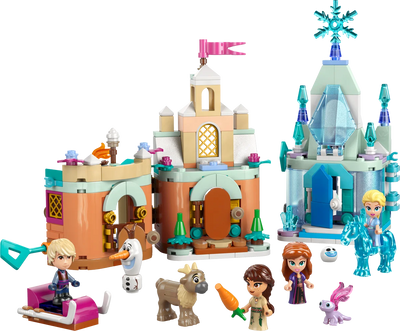 Mini Castillo de Arendelle y Palacio de Hielo de Elsa