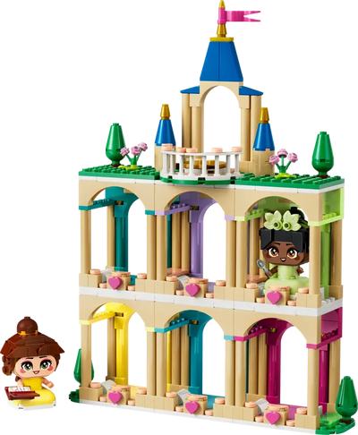 Mini Bella y Tiana con Castillo