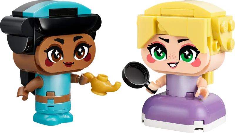 Mini Jasmine y Rapunzel