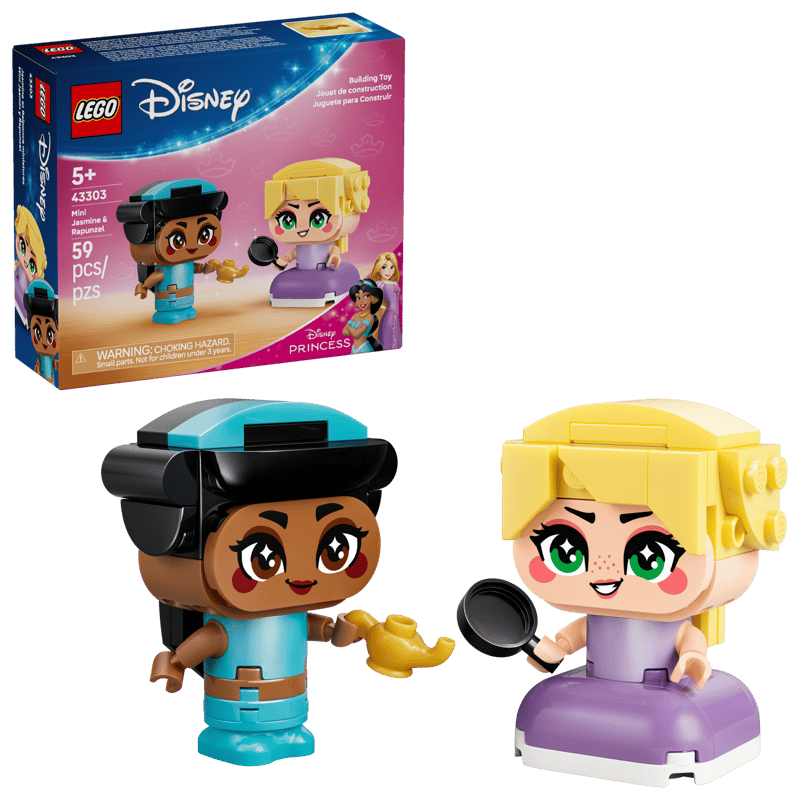 Mini Jasmine y Rapunzel