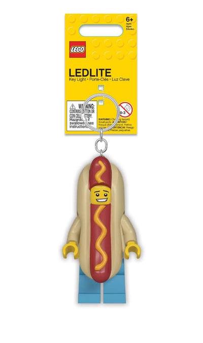Llavero con linterna del Vendedor de perritos calientes