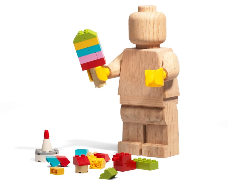 Minifigura de Madera