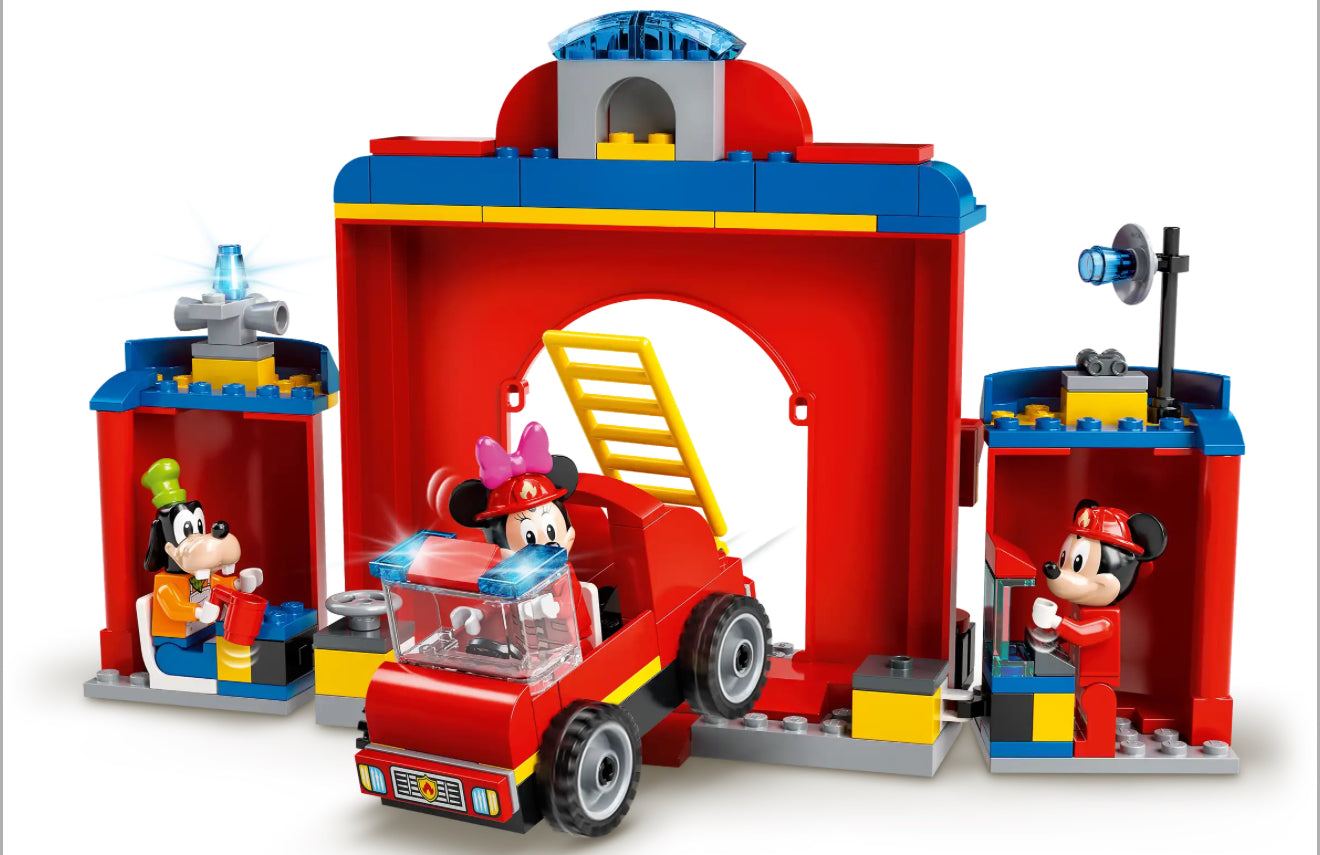 Mickey & Friends Fire Truck & Station