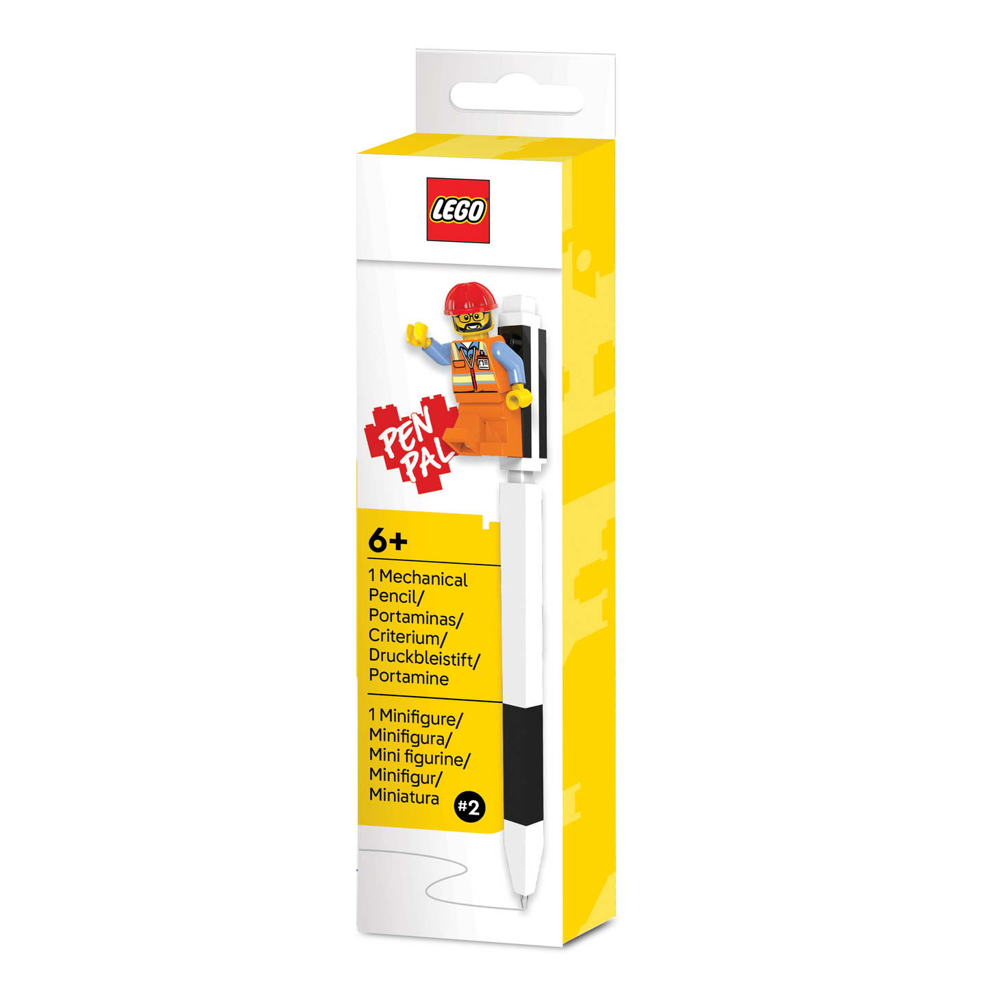 Lápiz mecánico LEGO® con minifigura