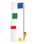 Estuche LEGO® con Minifigurka– sin equipamiento