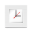 Reloj de Pared MOC (Mi Propia Creación) (Blanco)