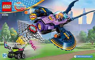 Batgirl Batjet Chase