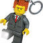 LLAVERO CON LINTERNA LEGO MOVIE PRESIDENTE BUSINESS