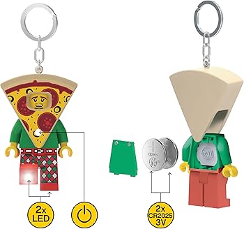 Llavero Linterna Chico pizzero