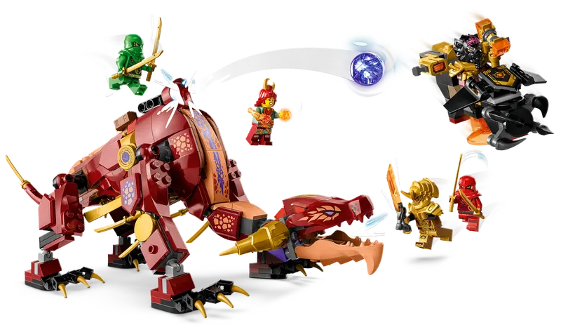 Dragón de Lava Transformable de Heatwave