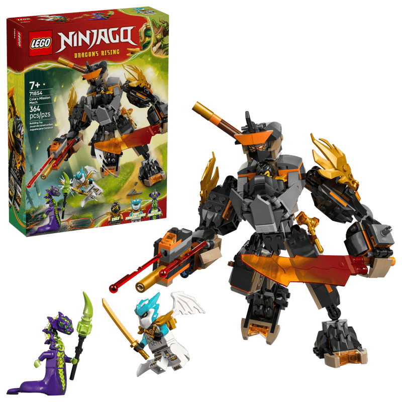 Meca de Misión de Cole y Zane Dragón