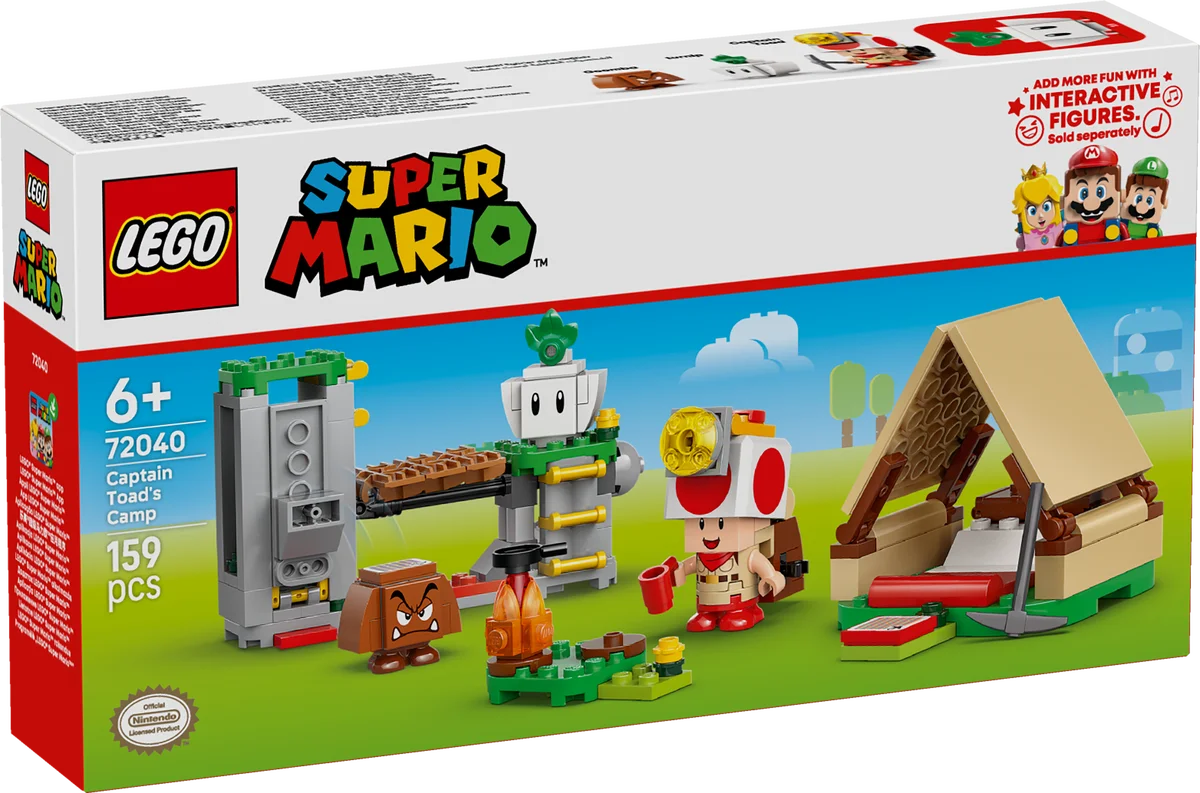 De acampada con el Capitán Toad