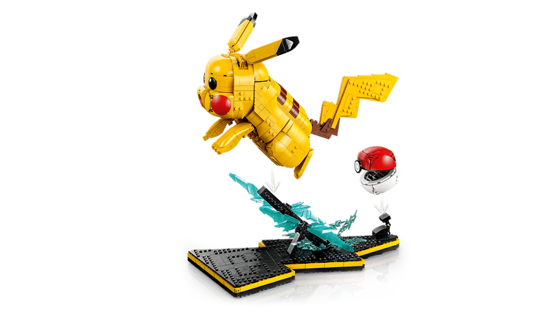 Pikachu y Poké Ball