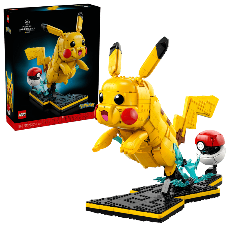 Pikachu y Poké Ball