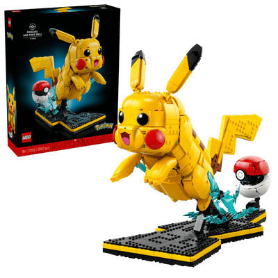 Pikachu y Poké Ball