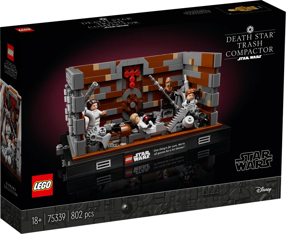 Diorama: Compactador de Basura de la Estrella de la Muerte