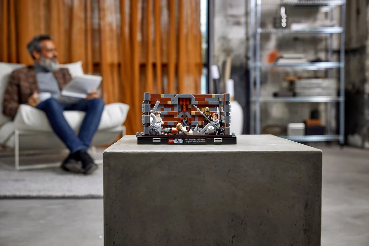 Diorama: Compactador de Basura de la Estrella de la Muerte