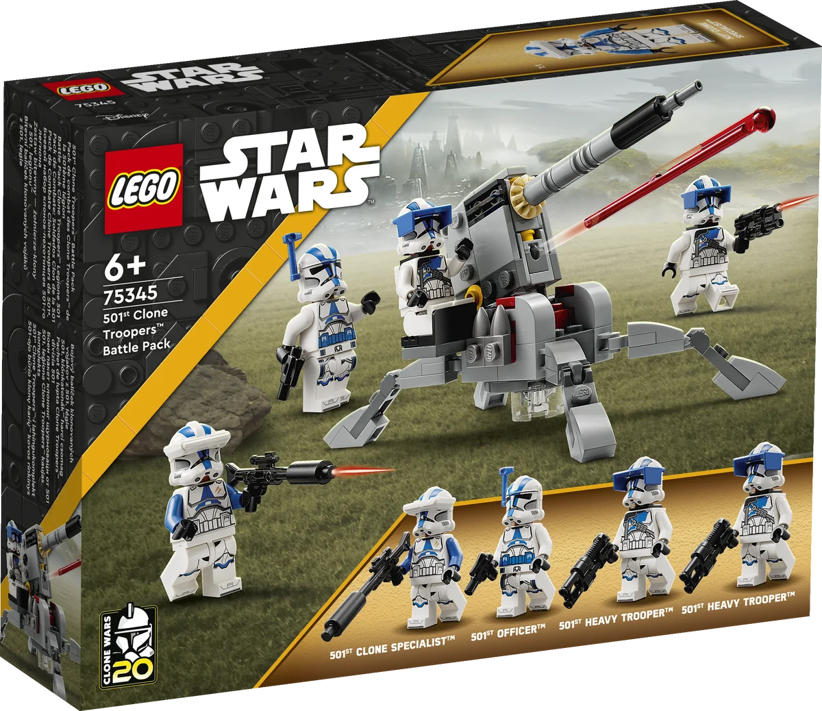 Pack de Combate: Soldados Clon de la 501