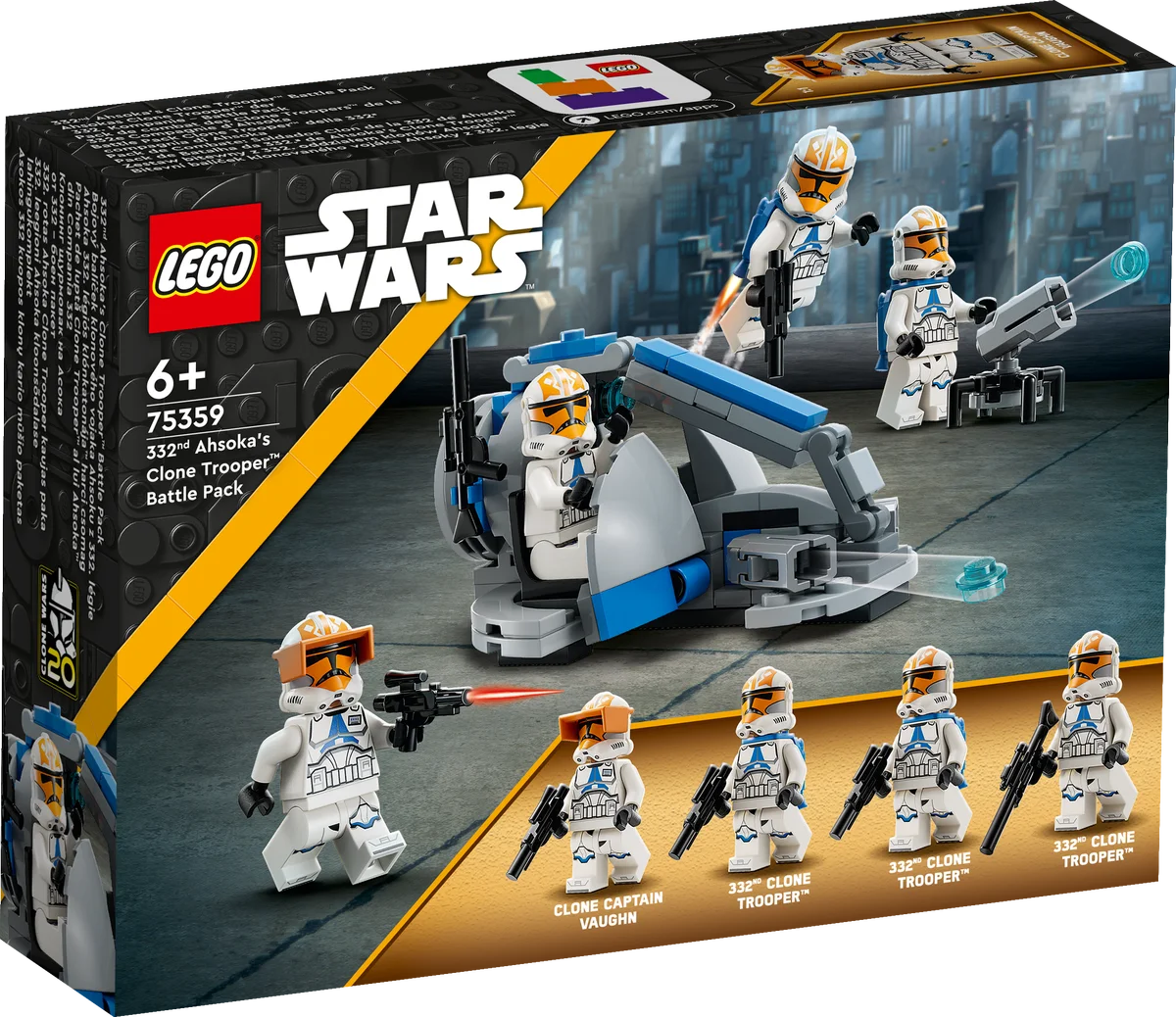 Pack de Combate: Soldados Clon de la 332 de Ahsoka