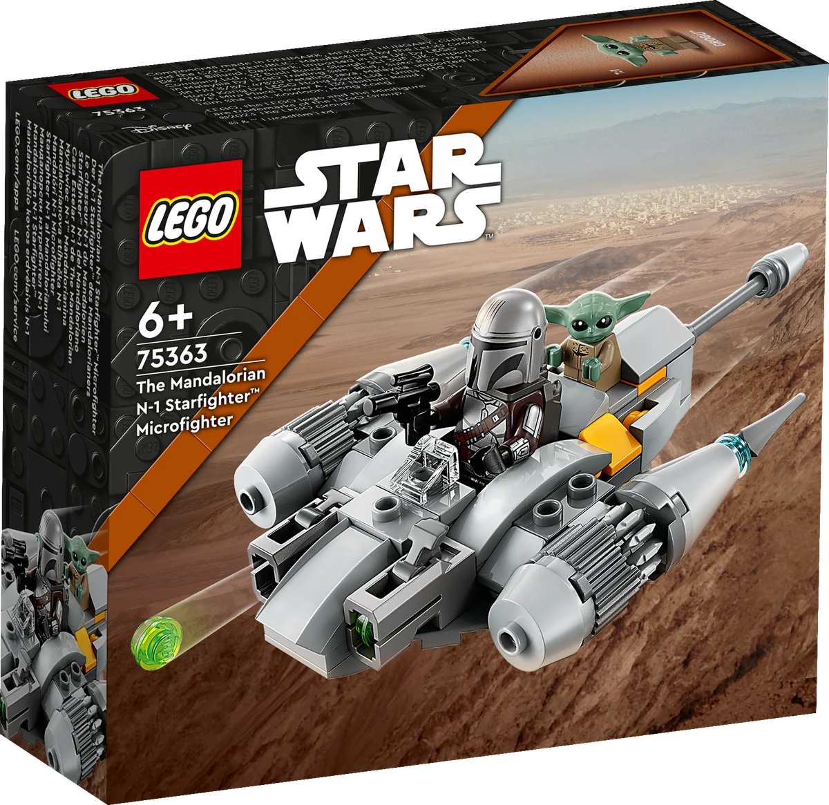 Microfighter: Caza Estelar N-1 de The Mandalorian