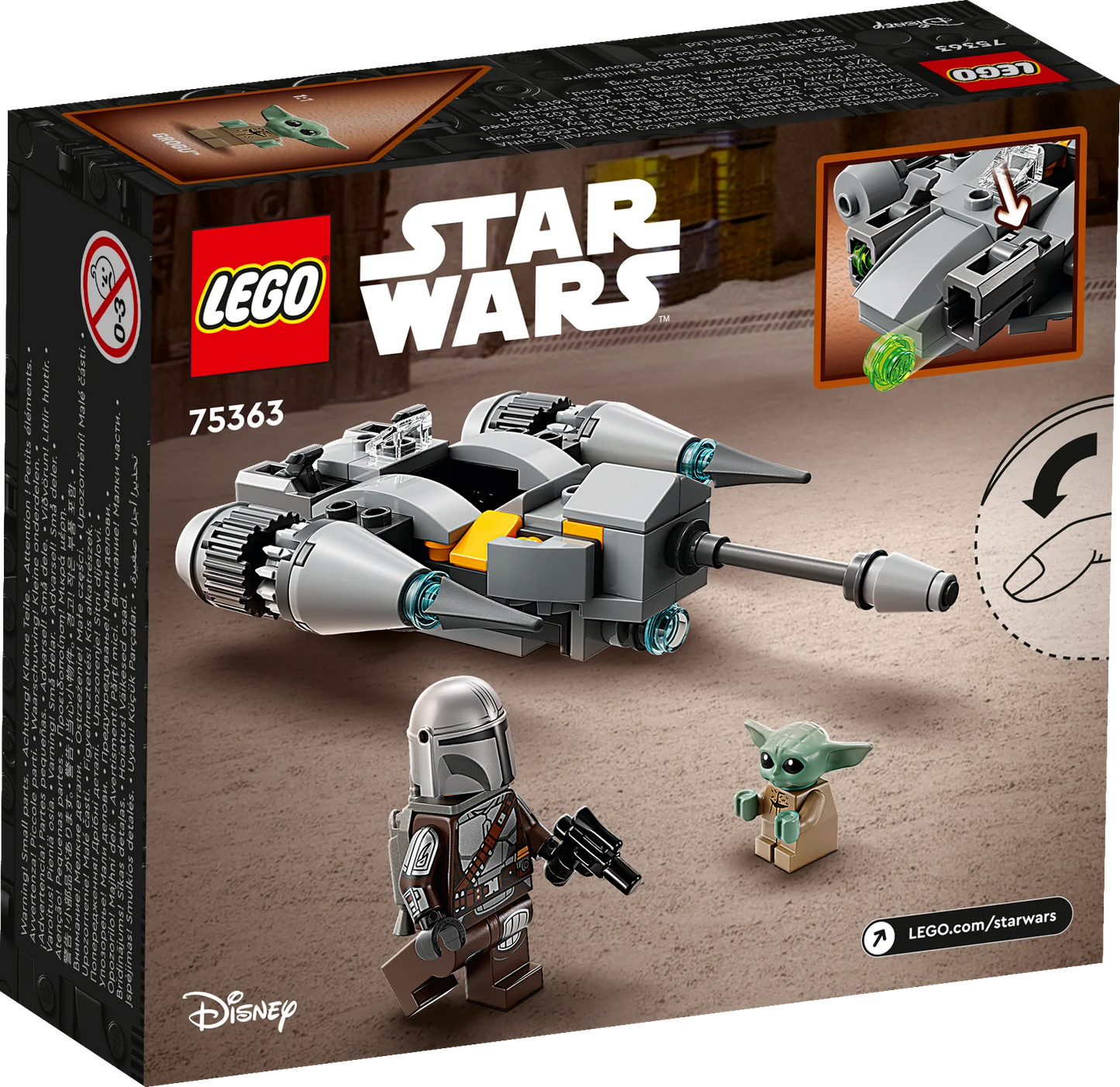 Microfighter: Caza Estelar N-1 de The Mandalorian