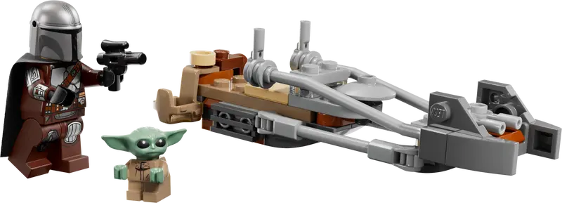 Moto Speeder del Mandaloriano y Grogu