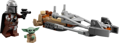 Moto Speeder del Mandaloriano y Grogu