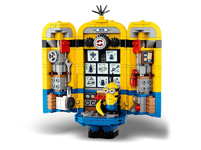 Minions y su Guarida para Construir